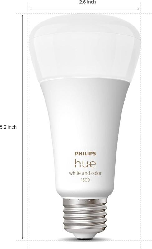 Lâmpada LED Philips Hue A21 White Color Ambiance 13,5W E26